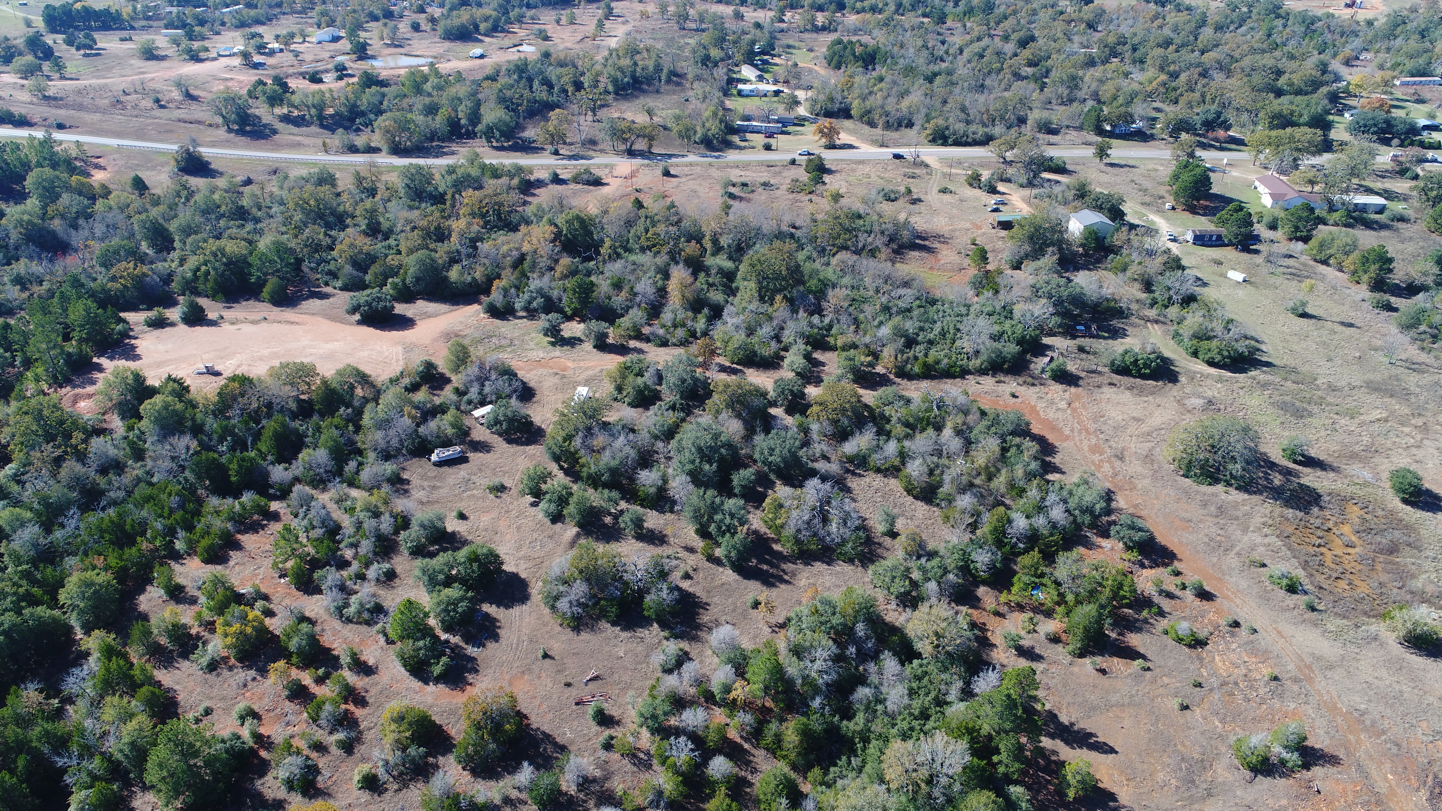 Raw aerial capture before editing